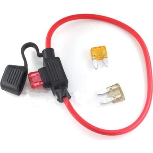 Small waterproof fuse box High quality car fuse socket With 30CM line