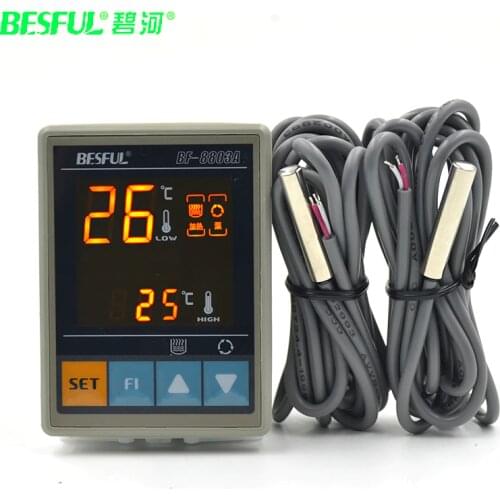 New Original BF-8803A Temperature difference temperature control integrated controller temperature temperature difference meter