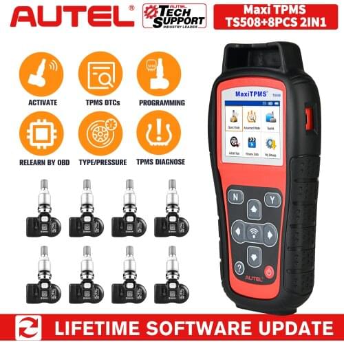 Autel MaxiTPMS TS508 TPMS Diagnostic & Service Tool Tire Pressure Monitoring System