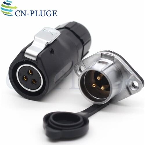 XHP20, 3 pin LED Connector,Electrical Aviation Automotive Waterproof Connector,Male and Female Plug&Socket IP67