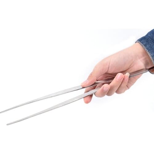 1PC Kitchen Gadgets Barbecue Tongs Food Tongs Food Clip Stainless Steel Churrasco Tweezers Clip Barbecue Buffet Restaurant Tools