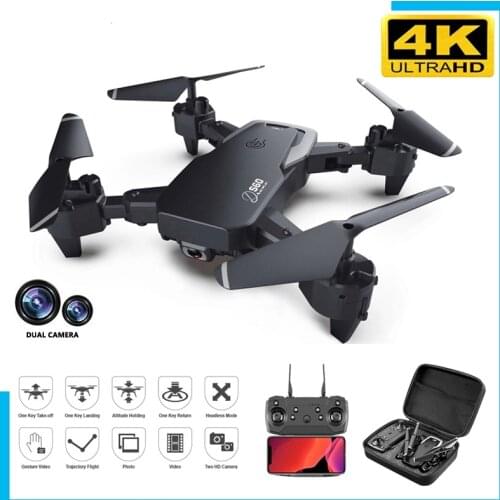 2021 NEW S60 Drone 4k profession HD Wide Angle Camera WiFi fpv Drone Dual Camera Height Keep Drones Camera Helicopter Toys