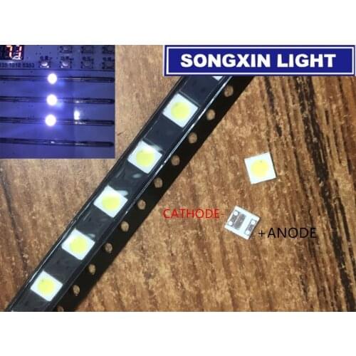 3535 SMD LED TV Backlight 1W 3V 6V Diode Televisao LG 3535 3537 LED Diodes TV Backlit Cool Cold White LED LCD Backlight Repair