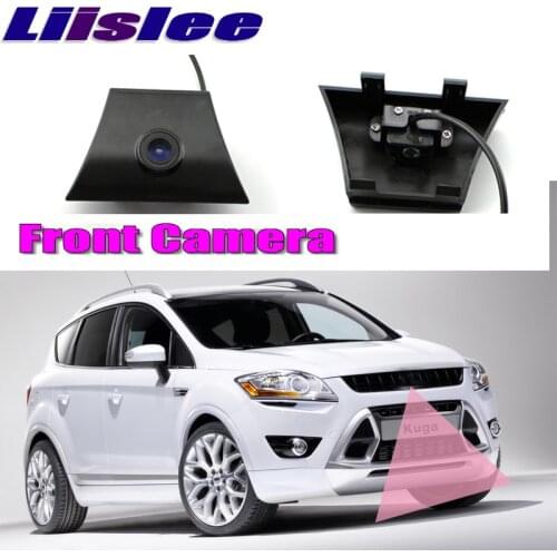 For Ford Kuga C394 C520 2008~2020 Car LOGO Front Camera Night Vision Waterproof Wide Angle Degree Embedded Blind Spot Area CAM