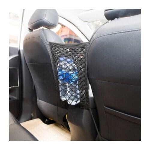 Car-Styling Trunk Seat Storage Net Pocket Bag For Chevrolet Volt EPICA Malibu Camaro Cobalt Orlando Spark