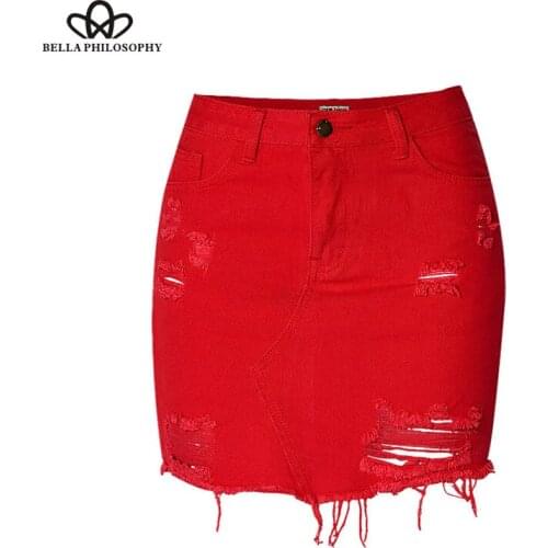 Bella Philosophy Denim Pencil Skirts