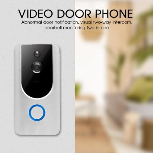SAMTIAN Wireless Doorbell Smart Home Video Doorbell Wifi Camera Call Intercom Video-Eye for Door Bell Ring Phone Home Security