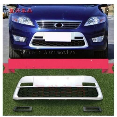 1 Piece All Electroplate Baking Painted Front Bumper Lower Grille Chromed for Ford Mondeo 2007 2008 2009 2010