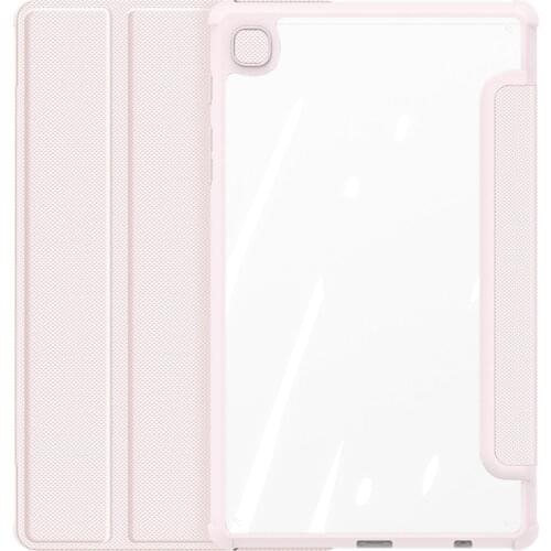 Case for Samsung Galaxy Tab A7 Lite 2021 8.7Inch T220 T225 PU+Transparent PC Flip Case Tablet Stand PU Leather Case