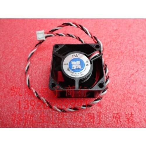 Jmc 3828-12hb 3.8cm 12v 0.3a 3 line double ball cooling fan