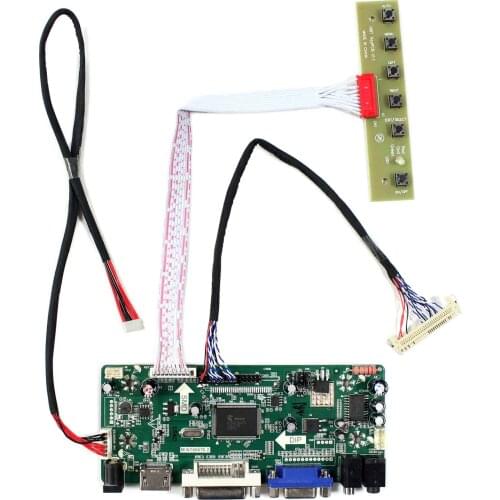HD MI DVI VGA AUDIO LCD Controller Board For 10.4inch G104X1-L04 / G104X1-L03 1024x768 LCD Panel