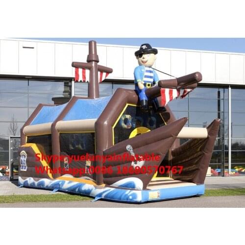 China Guangzhou) manufacturers selling inflatable slides,Pirate Slides KY-688