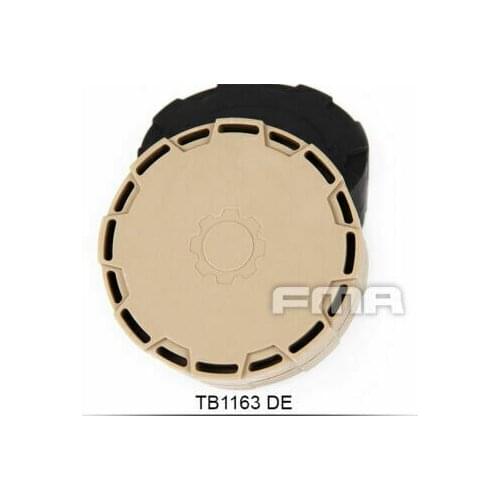 FMA Gear Wheel Box Storage Case Lockout Dip Can for Helmet TB1163 BK/DE