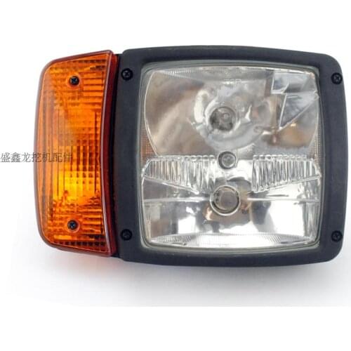 Liugong rear headlight loader backup light 30E 836 855 tail light 50 machine work light headlights forklift light