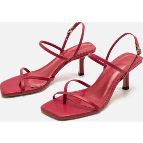 LMCAVASUN summer women sandals sexy thong toe back strap women gladiator sandals high heels women sandals casual shoes