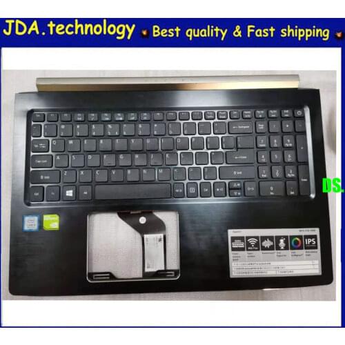 MEIARROW 95%new/orig palmrest topcase for Acer Aspire 5 A515-51 A515-51G upper cover US keyboard,no touchpad