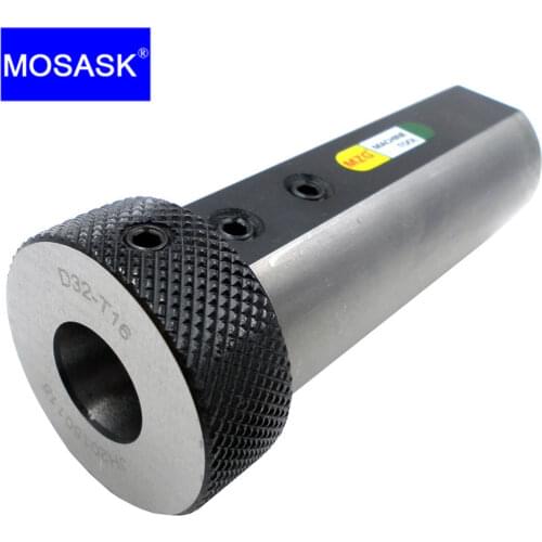 MOSASK D32-T04 06 08 32mm Turning Tool Sleeve for CNC Lathe Internal Hole Machining Arbor Boring Cutting-off Holders Threading