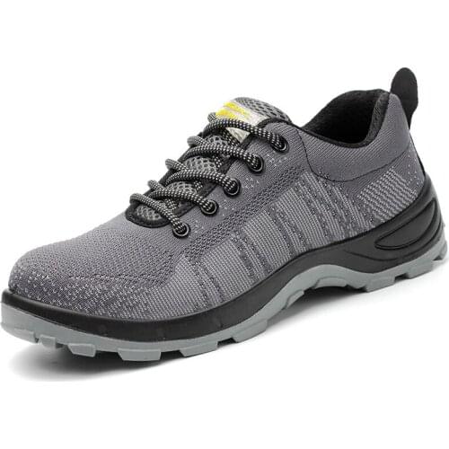 Work Boots Sneakers Indestructible Security Shoes Breathable Steel Toe Work Shoes Men Anti-smashing Safety Shoes Safety Boots