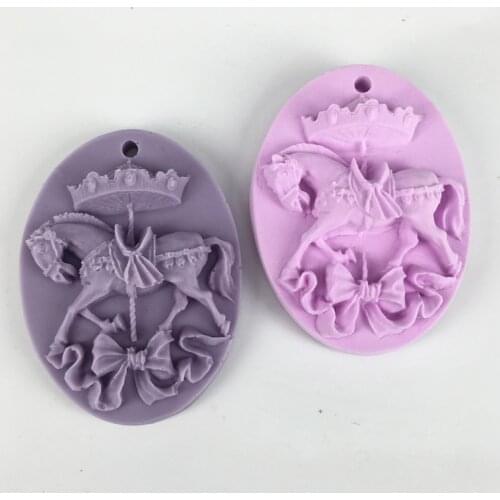 3D Horse Animal Shape Silicone Mold Baking Pastry Tools Fondant Cake Baking Decorating Tool