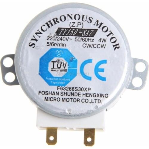 AC 220-240V 4W 6RPM 48mm Synchronous Motor for Air Blower 50/60Hz TYJ50-8A7 Tray Dropship