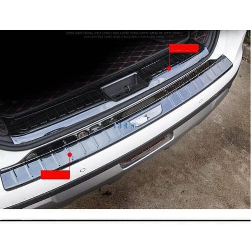 Car styling for Mazda CX-8 CX 8 2018 2019 high quality Stainless Steel Rear Bumper Protector Sill Trunk Rear guard Tread Plate