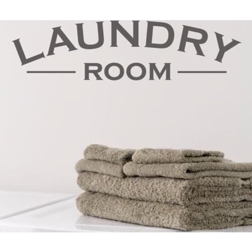Laundry Room Vinyl Wall Decal Laundry Room Decor Laundry Room sign Wall Sticker Waterproof Laundry Wall Decor Wallpaper X222