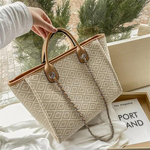 Shoulder Bags For Women Casual Totes Female Handbags With Zipper Bag Fashion Canvas Top-Handle Bolsa Feminina