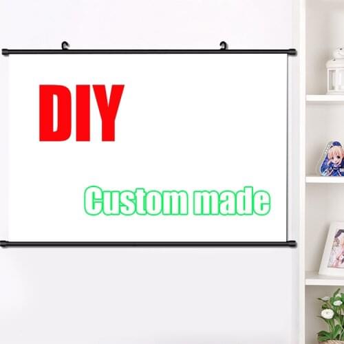 Your Picture Favorite Photo DIY custom made Anime Wall Scroll Poster Manga Wall Hanging Poster Fashion Home Decoration 40*60cm