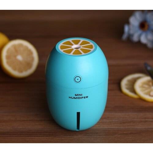 Home Car Ultrasonic Humidifier USB Lemon Air Purifier Night Light Atomization Machine Mist Maker Fogger Mini Humidifier