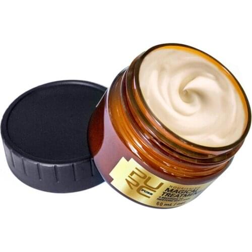 PURC Magical Treatment Hair Mask 60ml 5 seconds Repairs Damage Restore Soft Hair or All Hair Types TSLM2