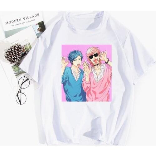 Yarichin Club Japanese Anime Aesthetics T Shirts Womens T-shirt Short Sleeve Female Tops Tees Harajuku Vogue Vintage