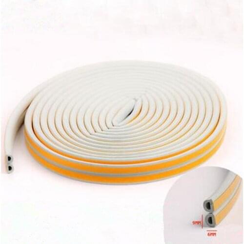 5m Adhesive Window And Doors Foam Seal Strip Sound proofing Collision