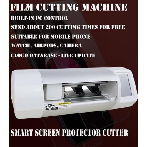 Auto Intelligent Film Cutting Machine Phone LCD Screen Back Cover Protector Cutting Machine for Phone Watch Airpods Camera