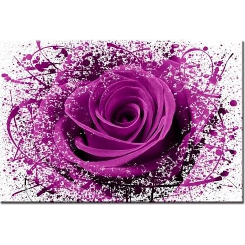 Large Canvas Painting Pictures Rose series poster Wall Pictures for Living Room Print Paintings Home Decor Canvas Framed