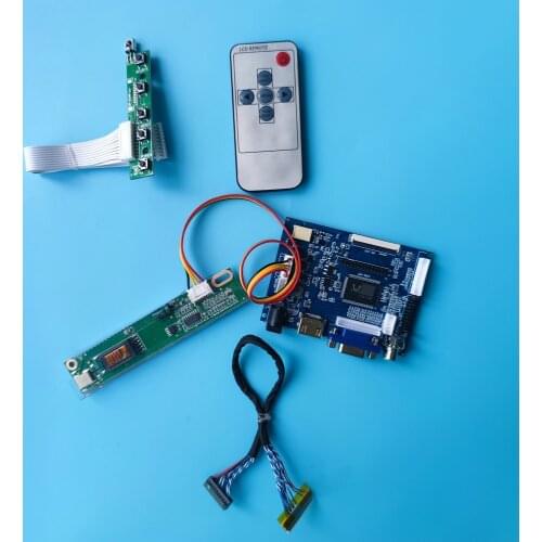 Kit Work for LTN140W1-L01 1280x768 30pin Controller Board HDMI 2AV VGA AV remote LCD Screen display moitor driver panel