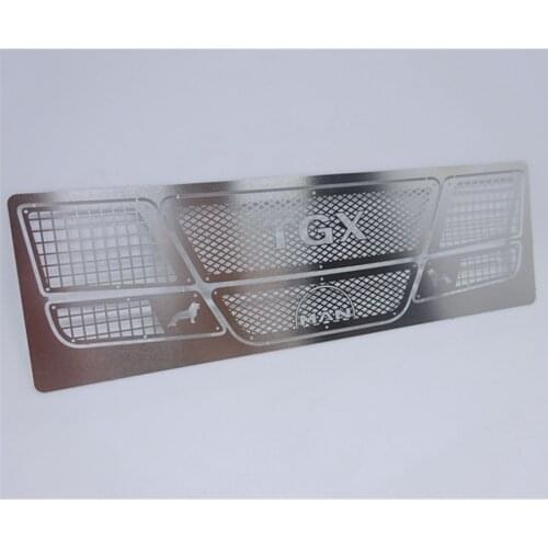 Tamiya Toy Truck Metal Front Grille Guard For 1/14 Scale RC Model Tractor Trailer TAMIYA MAN TGX 56325 56329 Parts