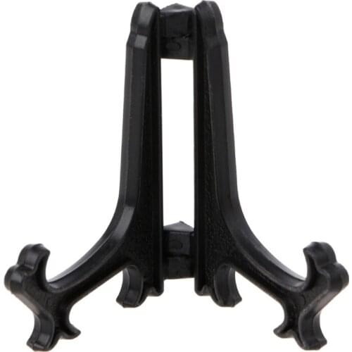 Mini Plastic Display Stand Plate Coin Card Medal Golf Balls Holder Easel