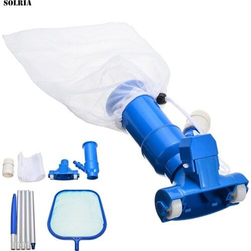 Swimming Pool Cleaning Sets Vacuum Cleaner Portable Cleaning Tool Skimmer Net Cleaner Fountain Swimming Pool Accessories Tools