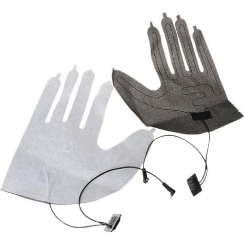 USB Electric Heated Pad for DIY Five-Finger Gloves 3 Speed Control Heating Sheet new