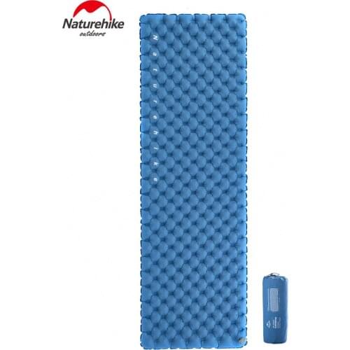 Naturehike Outdoor camping double airbag inflatable cushion moisture pad Tent Ultralight Inflatable Sleeping Pad Mat 8cm Thick