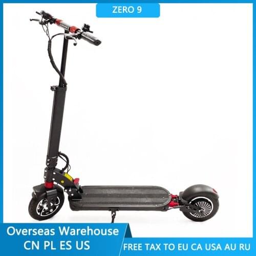 2021 Newest Zero 9 Electric Scooter Single Motor 600W 52V 13Ah LG Rear 600W Two Wheel CHICWAY,GRACE Kickscooter Original