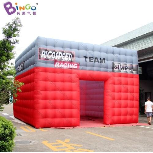 Personalized 6.5x6.5x4.5 Meters Inflatable Event Tent / Inflated Cube Shelter For Outdoor - BG-T0132