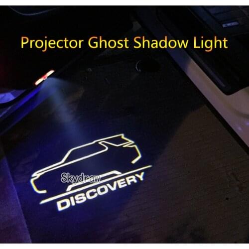 1 Pair For LAND ROVER DISCOVERY 3 4 5 (2004-2021) Car LED Door Warning Light Projector Ghost Shadow Light Welcome Light