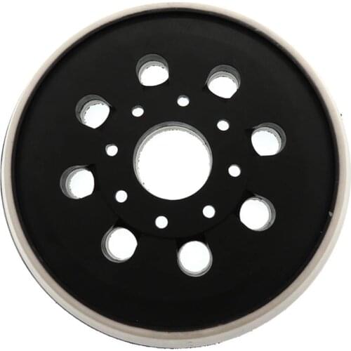 5 Inch 8-Hole Backup Sanding Pad Sander Backing Pad Hook and Loop for Electric Grinder Power Tools Accessories