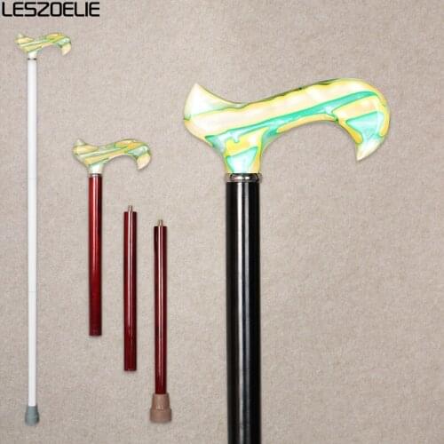 Luxury Acrylic Handle Walking Cane For Man Fashionable Walking Stick Women Party Decorative Sticks Vintage Detachable Sticks