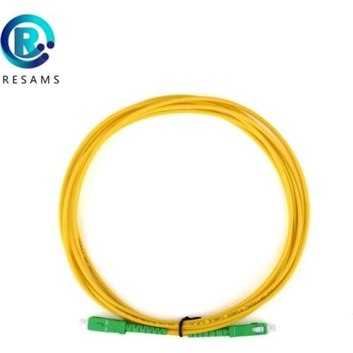 Resams SC APC SM SX Transmission Stability Low Insertion Loss Professional Manufacturer Branch Fiber Optic Patch Cord