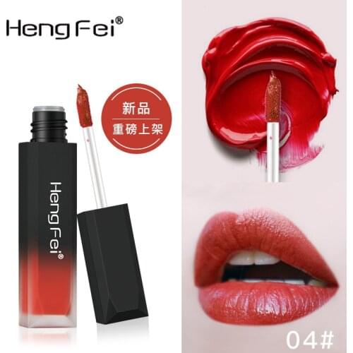 Liquid помада для губ Velvet Matte Waterproof Moisturizing Color Development Not Stick Cup Lip Glaze rouge à lèvres