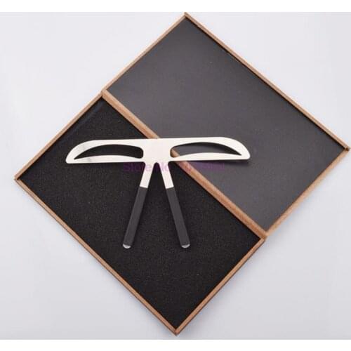 100pcs EyeBrow Tattoo Permanent Makeup Rule Microblading Eyebrow Tattoo Stencil Rule Reusable Template Definition Grooming hot