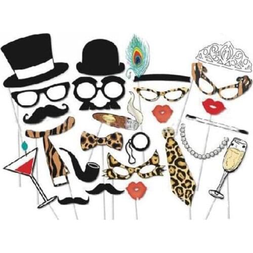 25pcs Wedding Decoration Photo Booth Prop Team Bride To Be Photobooth Bridal Shower Hen Bachelorette Party Supplies