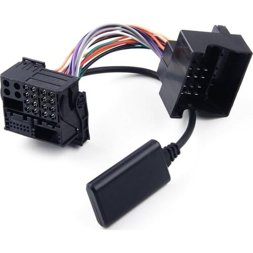 5-12V 18.5cm Bluetooth Handsfree Audio Radio Music Adapter AUX In Cable Fit For BMW E39 X5 E53 X3 E83 Z4 E85